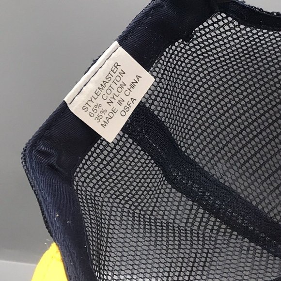 Vintage Lions Club International Snapback Trucker Hat Cap Adjustable Mesh EUC - Picture 6 of 6